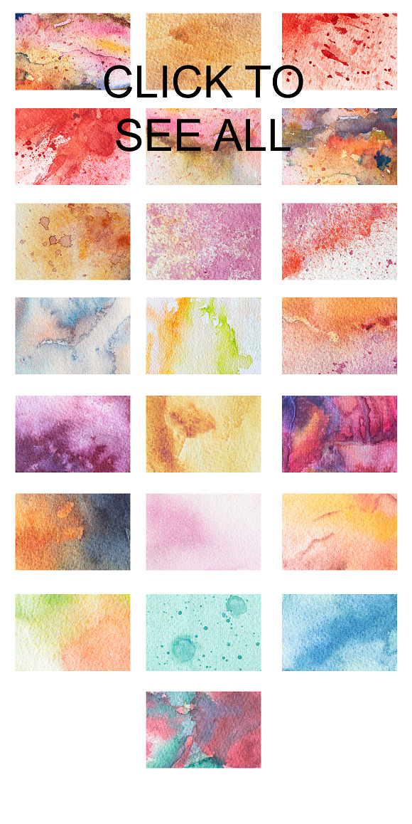 22 Watercolor Backgrounds. Vol 1. in Textures - product preview 1