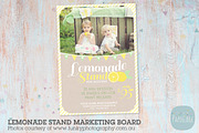IA001 Lemonade Stand Marketing Board