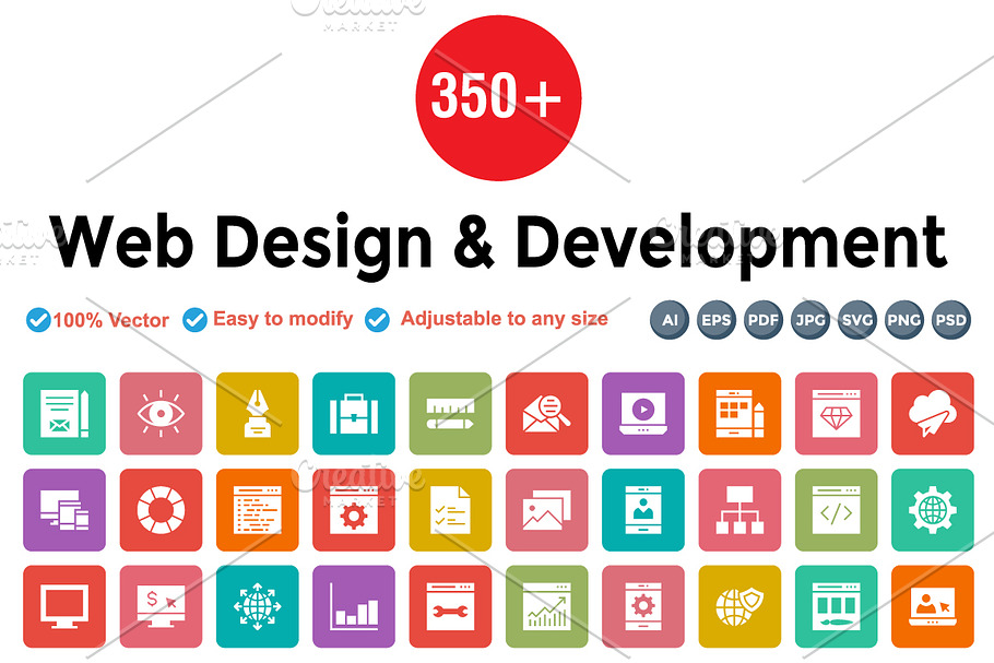 Web Design & Development Rounded in Graphics - product preview 8