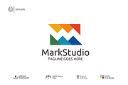 Mark Studio - Letter M Logo