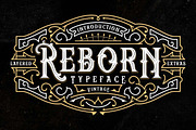 Reborn Typeface + Extras