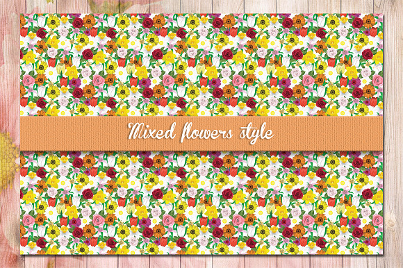 Floral Seamless Patterns in Patterns - product preview 5