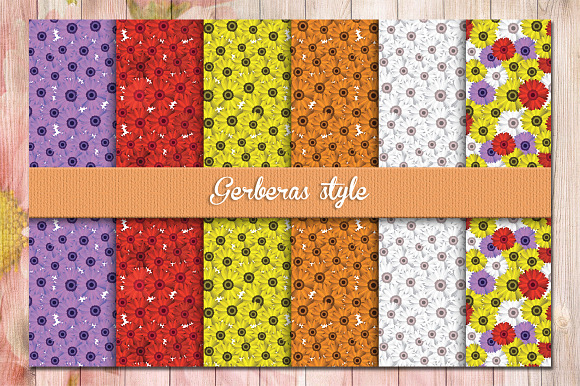 Floral Seamless Patterns in Patterns - product preview 12