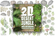 Desert Jungle Game Background