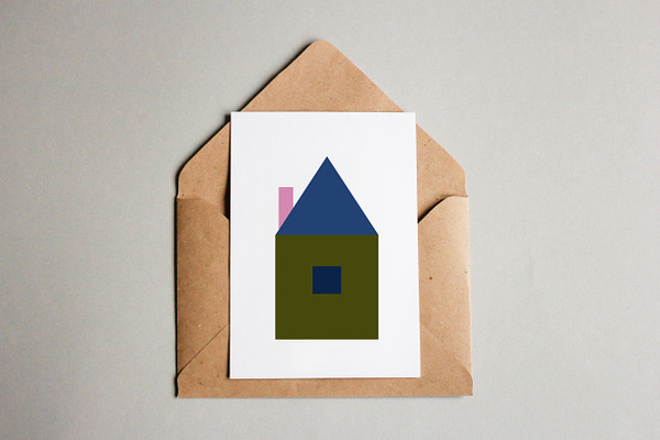 Small House Art Illustration