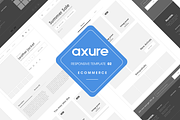 Axure responsive Ecommerce template2