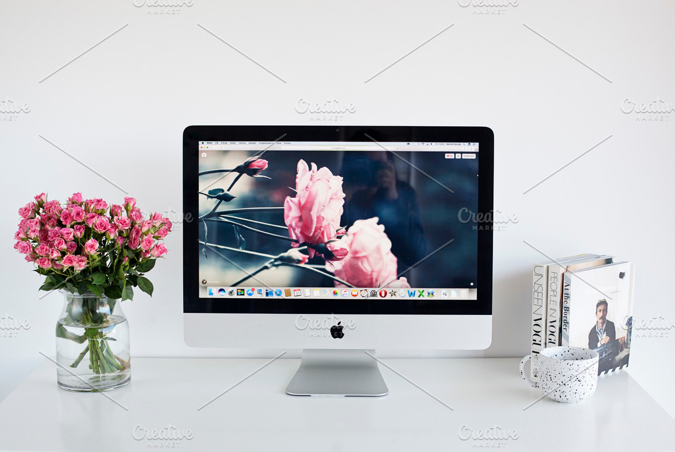 iMac Desktop Stock Photo | High-Quality Technology Stock Photos ~ Creative Market