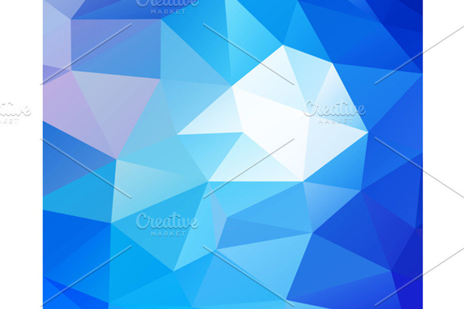 Triangular blue background in Graphics - product preview 8