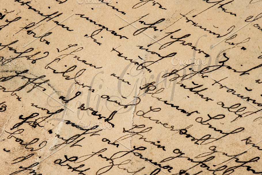 aged paper. antique handwriting in Textures - product preview 8