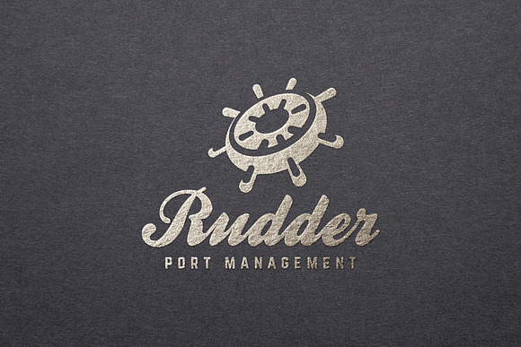 Rudder/Helm Logo Template in Logo Templates - product preview 2