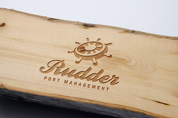 Rudder/Helm Logo Template in Logo Templates - product preview 3