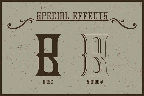 Handcrafted Old Cask label font in Display Fonts - product preview 2