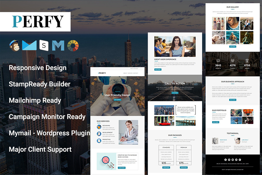 Perfy - Responsive Email Template in Mailchimp Templates - product preview 8