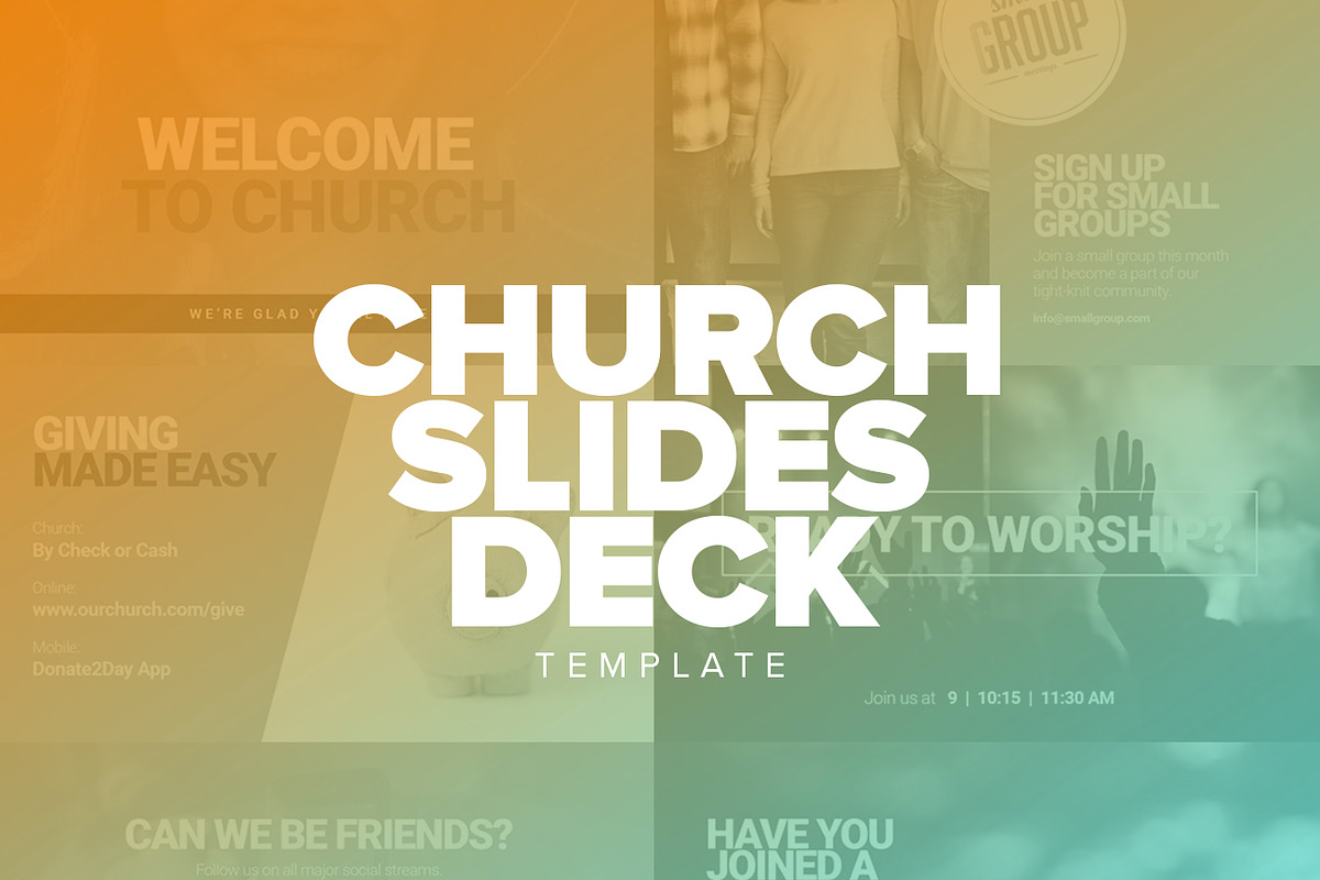 Church Slides Deck 1 in Presentation Templates - product preview 8