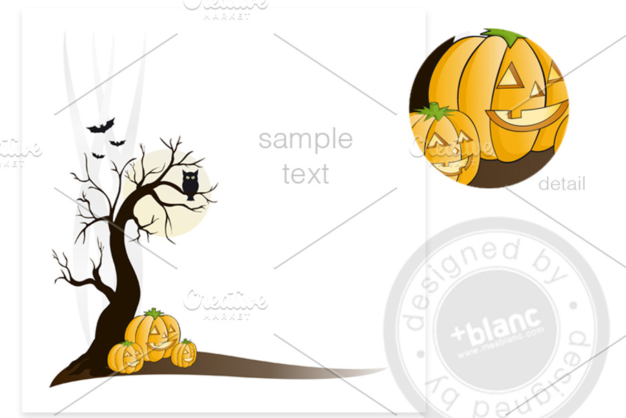 halloween pumpkins in Illustrations - product preview 8