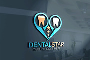 Dental Star Logo Version 2
