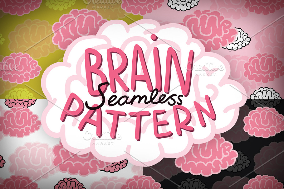 Brain pattern in Patterns - product preview 8