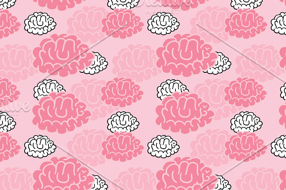 Brain pattern in Patterns - product preview 3