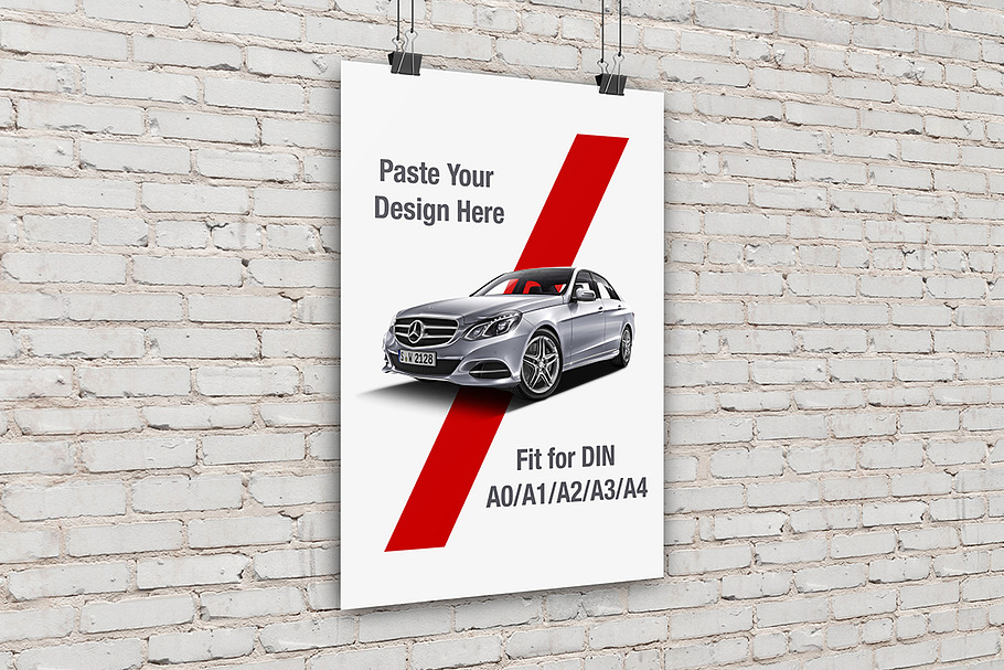 Poster Mockup in Product Mockups - product preview 8