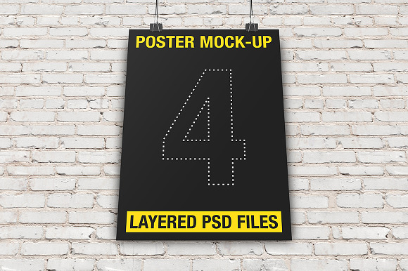 Poster Mockup in Product Mockups - product preview 2