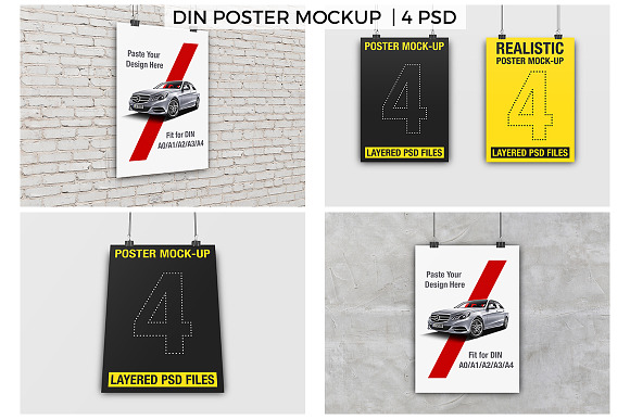 Poster Mockup in Product Mockups - product preview 8