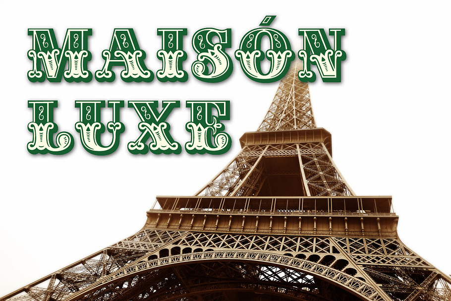 Maison Luxe in Display Fonts - product preview 8