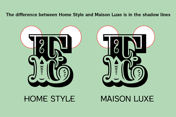 Maison Luxe in Display Fonts - product preview 2
