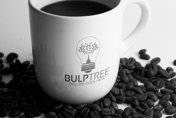 Bulb Tree Logo in Logo Templates - product preview 1