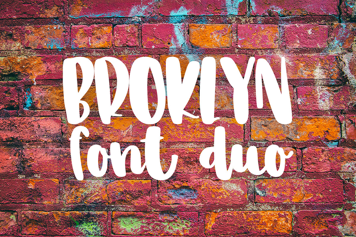 Broklyn Font Duo in Display Fonts - product preview 8