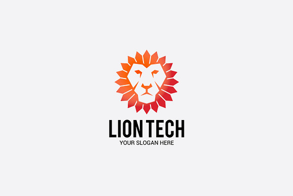 lion tech in Logo Templates - product preview 1