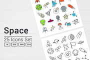 Space Icons Set