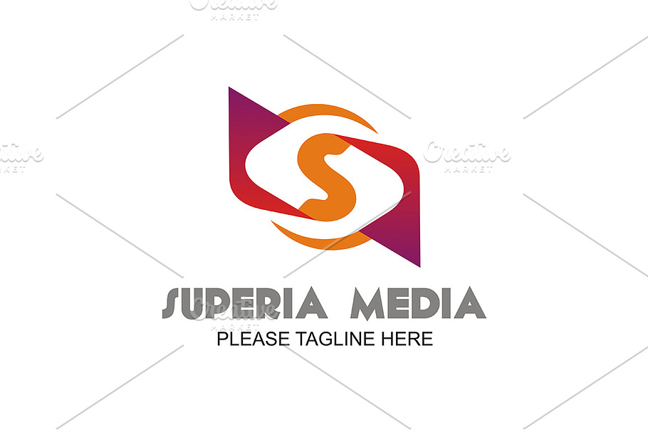 Superia Media in Logo Templates - product preview 8