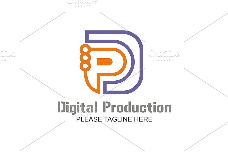 Digital Production in Logo Templates - product preview 8