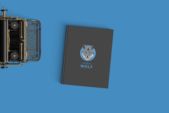 Noble Wolf Logo in Logo Templates - product preview 5