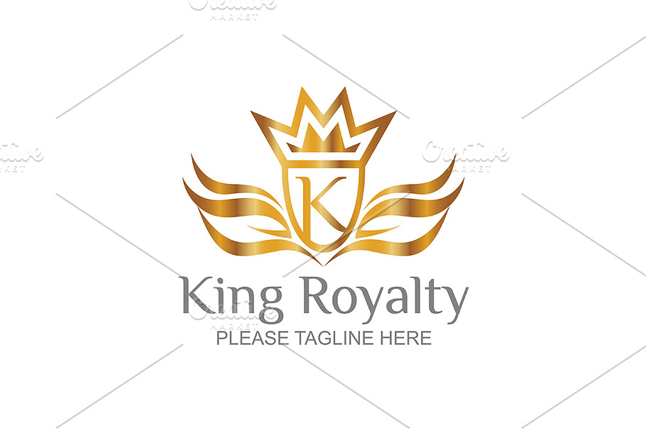 King Royalty in Logo Templates - product preview 8