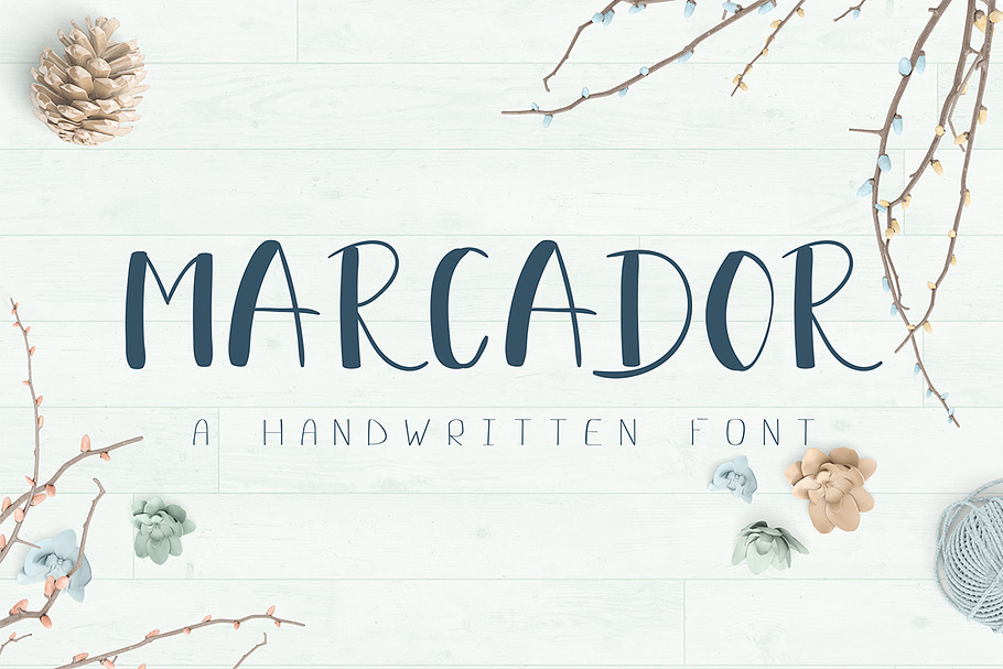 Marcador script in Script Fonts - product preview 8