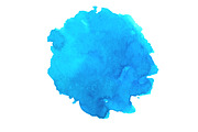 Blue watercolor texture. vector
