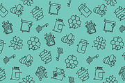 Apiary icons pattern