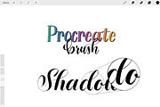 Procreate Brush: Shadow