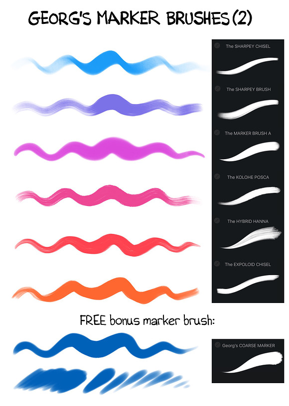 PAINT Bundle: 150+ Procreate Brushes in Photoshop Brushes - product preview 13