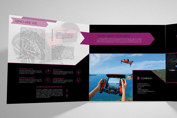 Drone Brochure in Brochure Templates - product preview 2