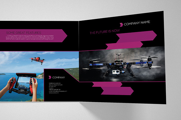 Drone Brochure in Brochure Templates - product preview 3