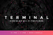TERMINAL - Circular Sci-Fi Textures