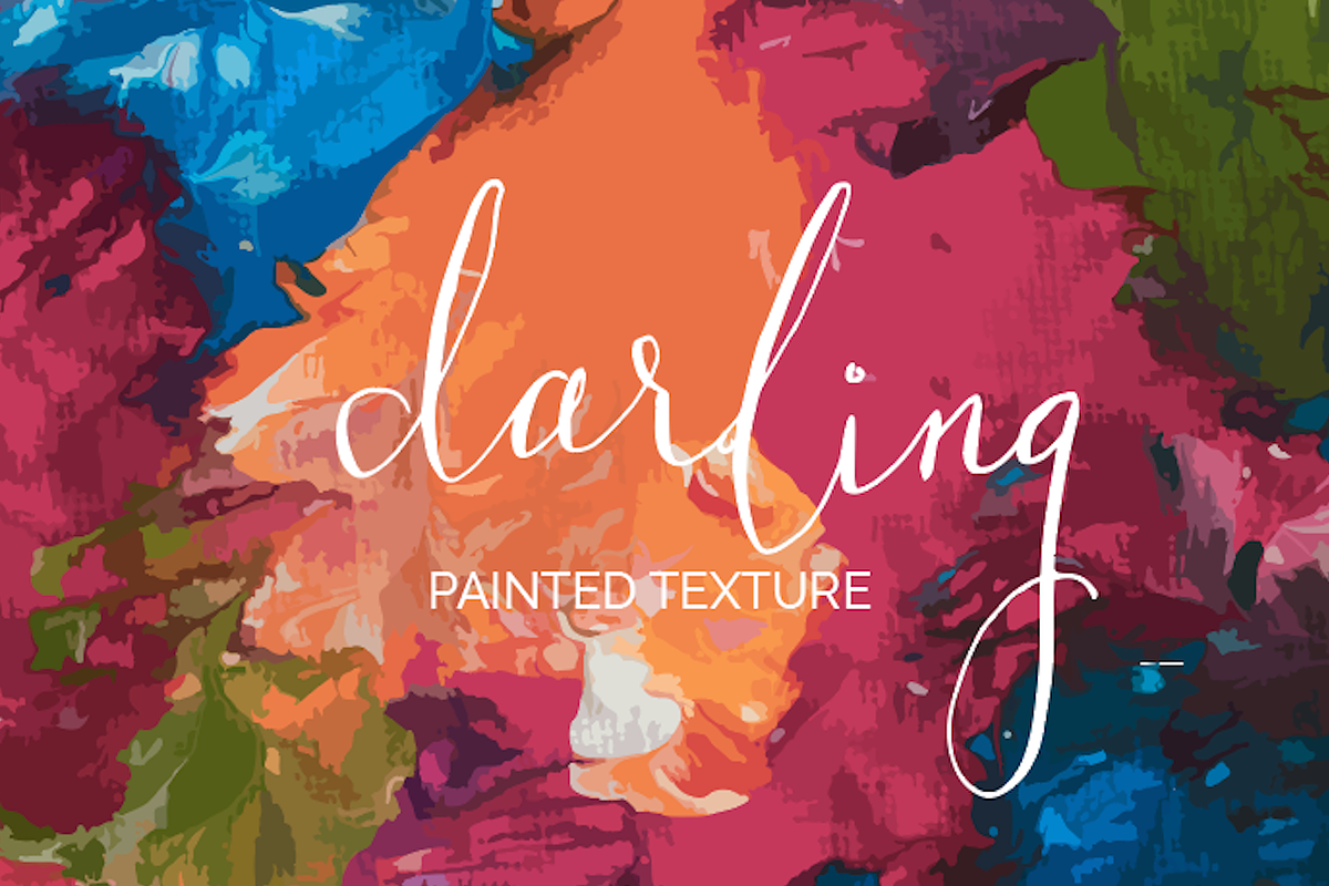 Darling Bright Painted Texture in Textures - product preview 8