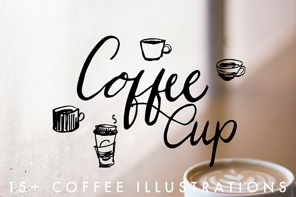 15+ Coffee Cup Illustrations