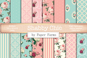 Shabby Chic digital paper 