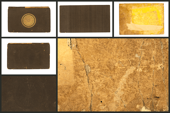 Vintage Book Covers Photo Pack in Textures - product preview 2