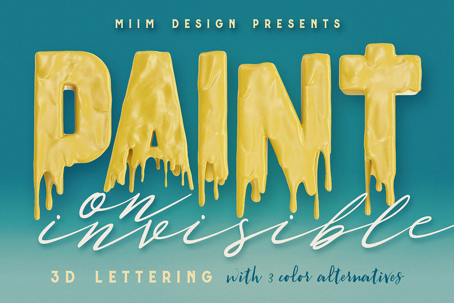 Painting On Invisible - 3D Lettering