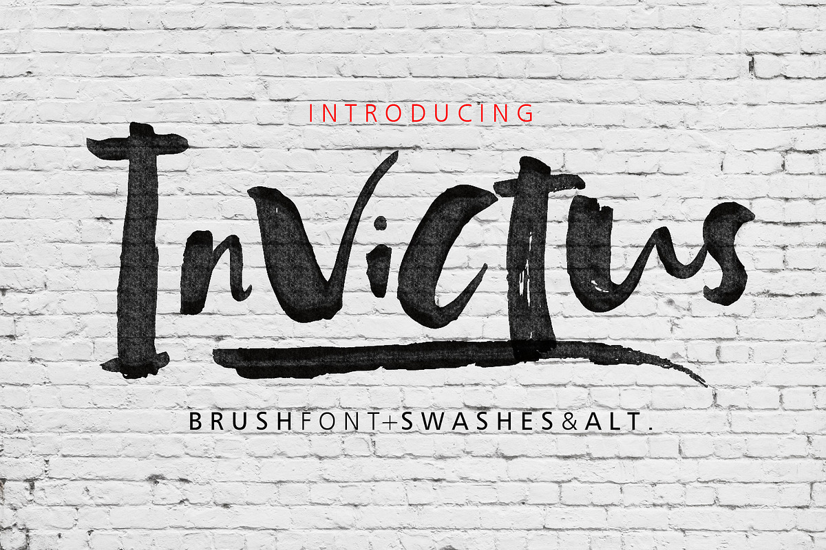 Invictus in Script Fonts - product preview 8