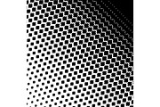 Abstract halftone geometric background. Vector illustration